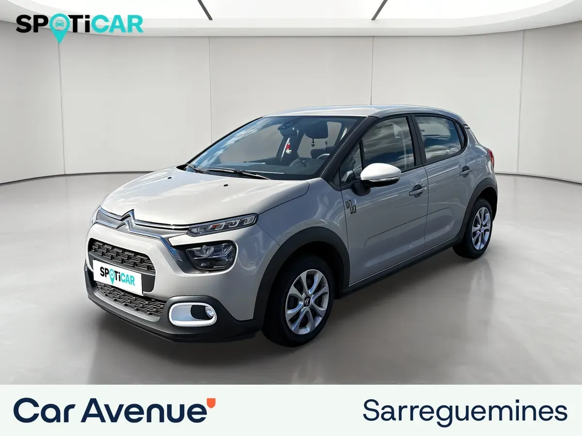 Citroën C3 beige d'occasion