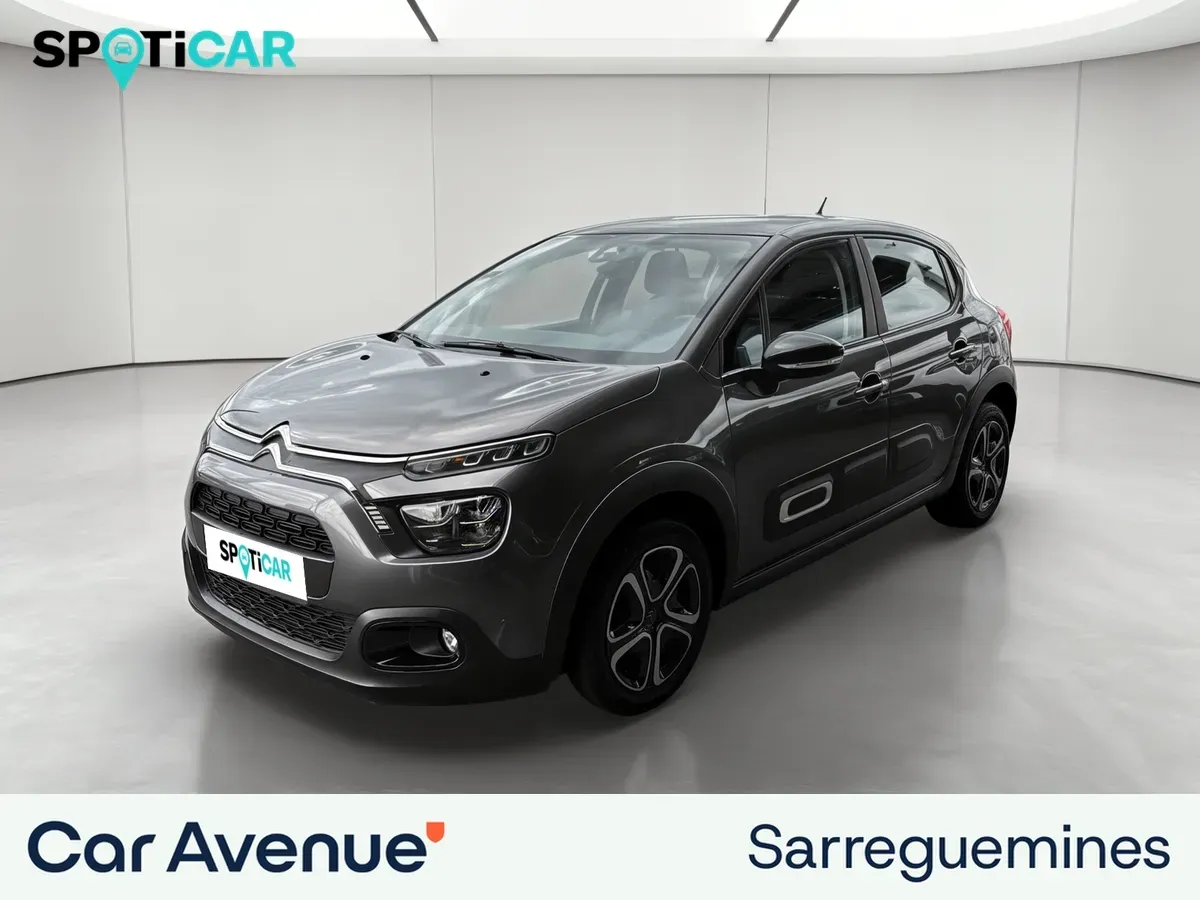 Citroën C3 gris d'occasion