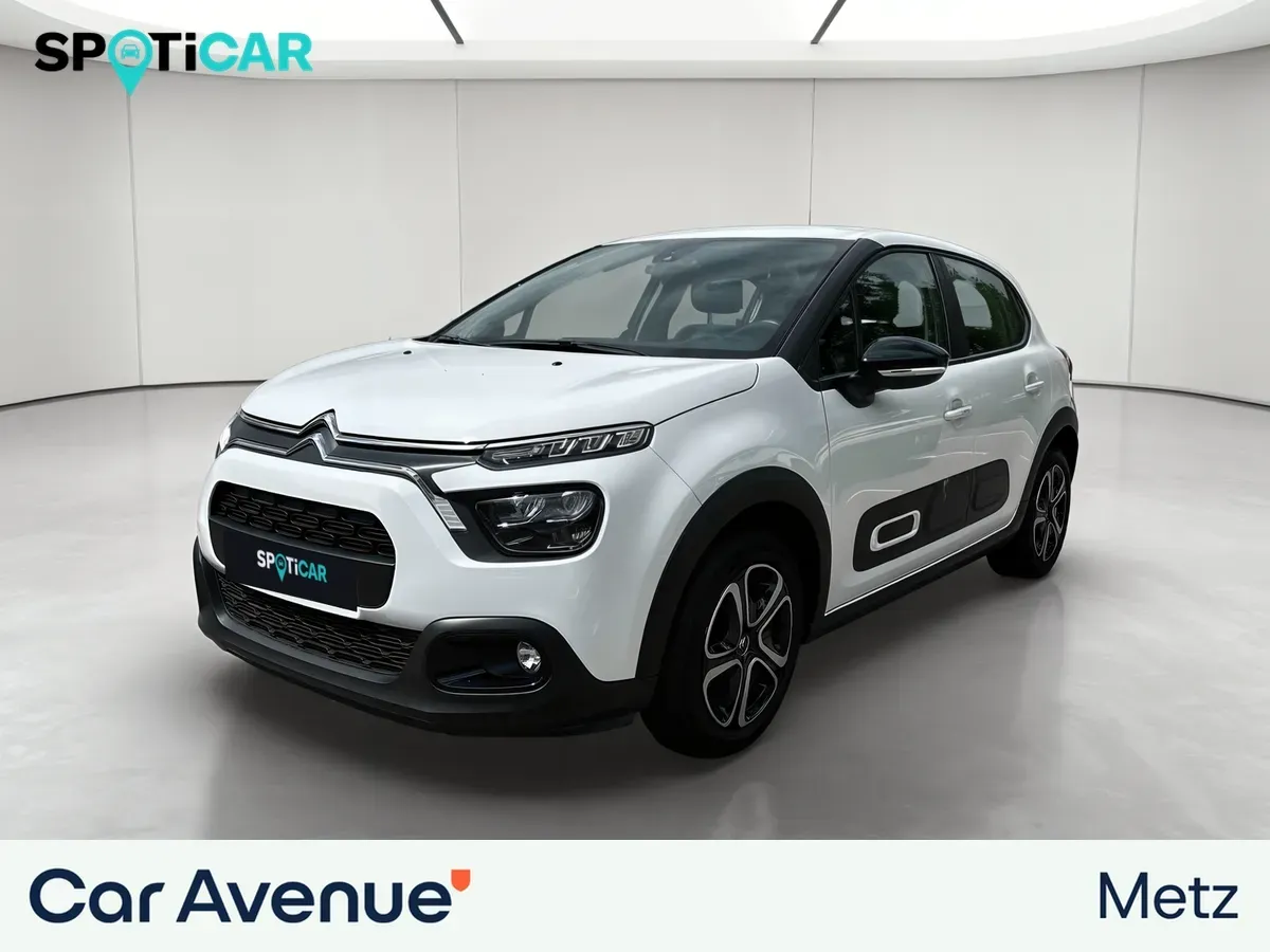 Citroën C3 blanc d'occasion