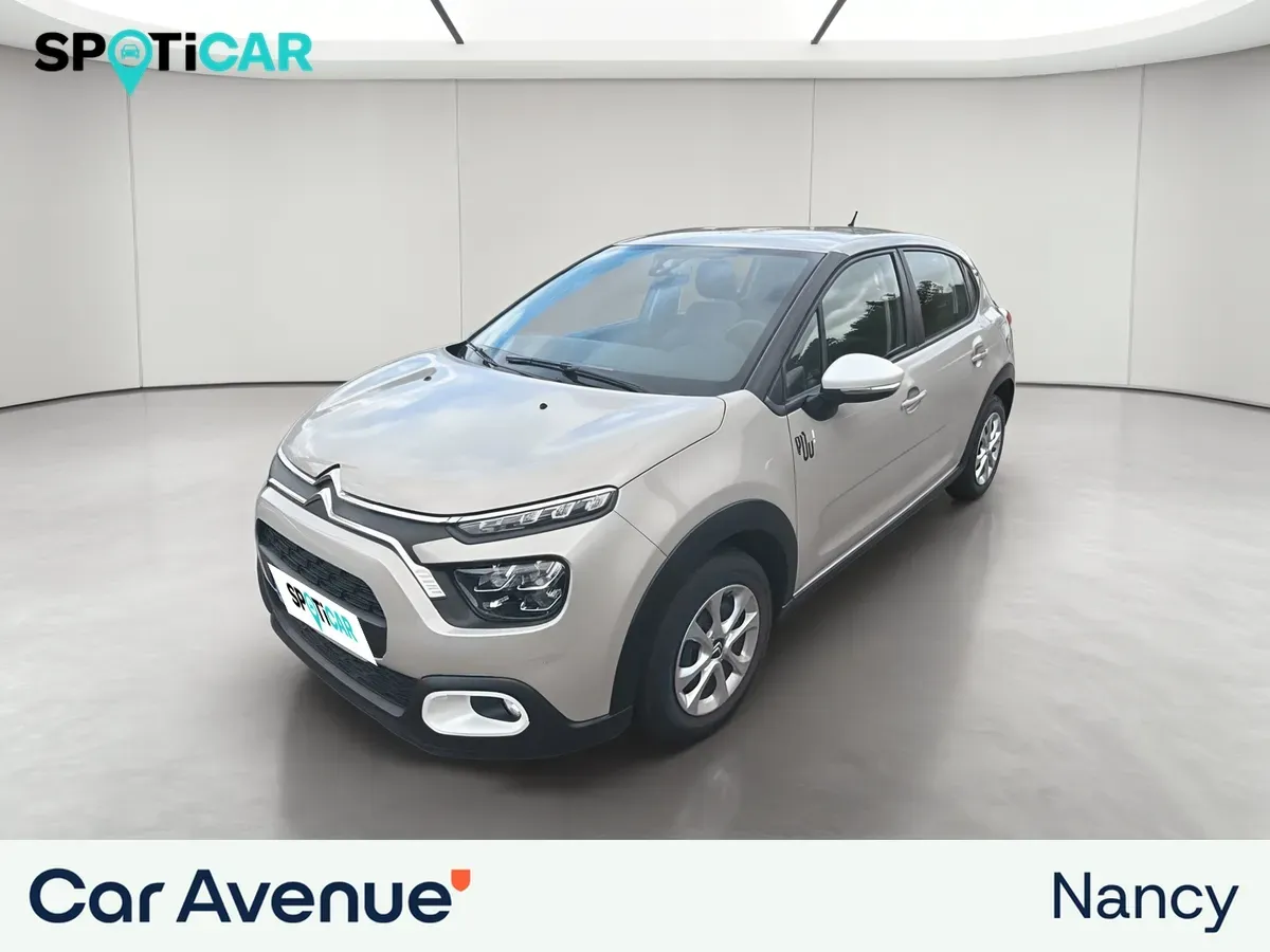 Citroën C3 beige d'occasion