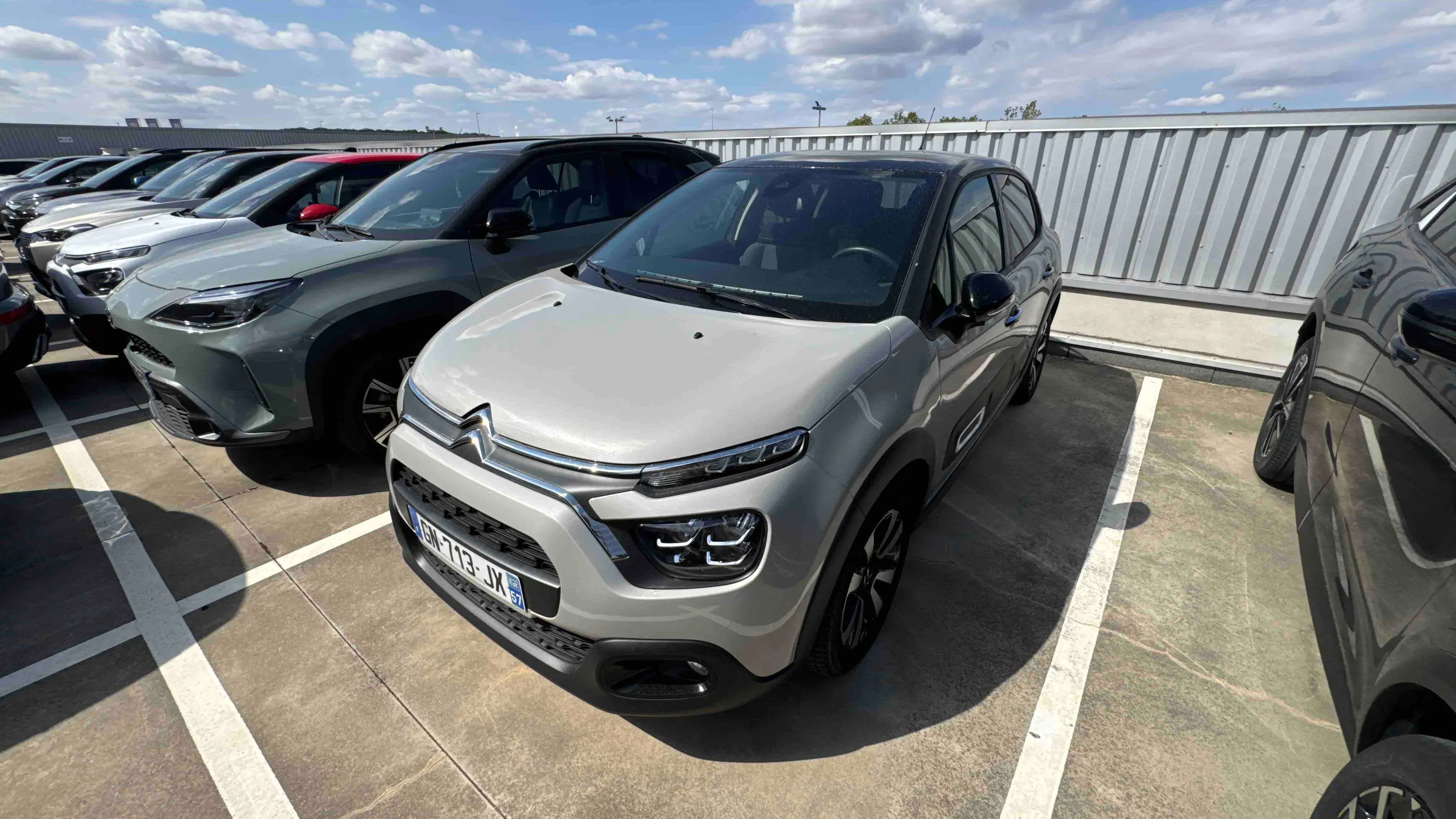 Citroën C3 beige d'occasion