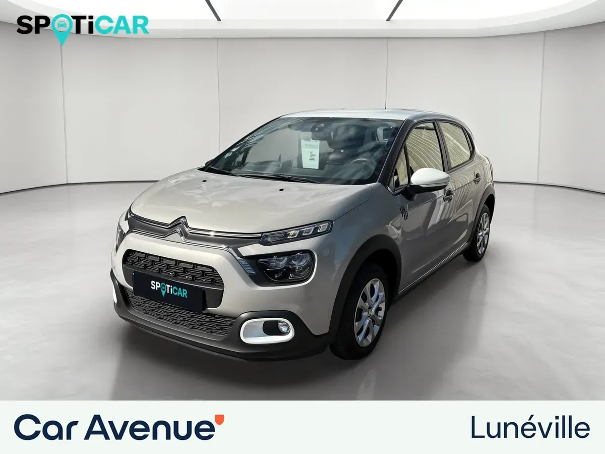 Citroën C3 beige d'occasion