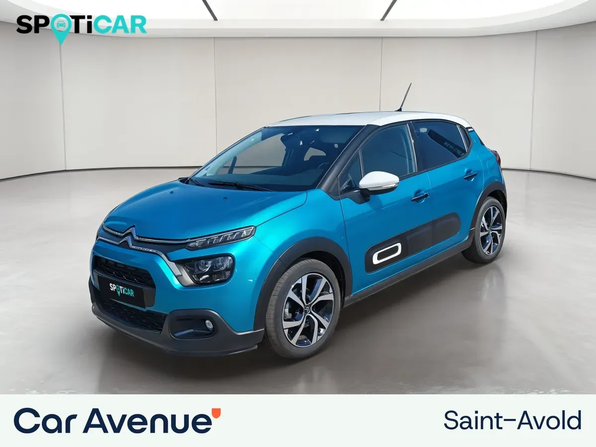 Citroën C3 spring blue (métallisé) d'occasion