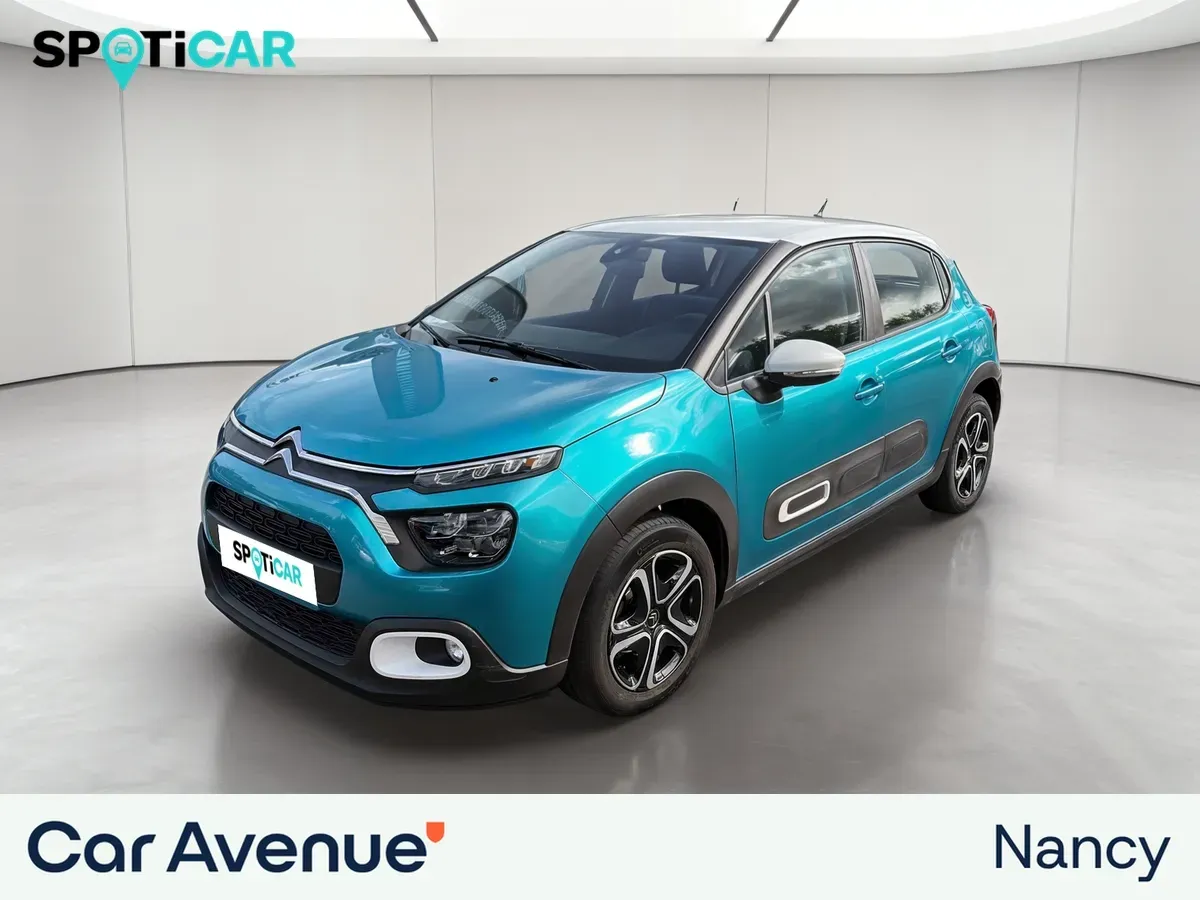 Citroën C3 spring blue (métallisé) d'occasion