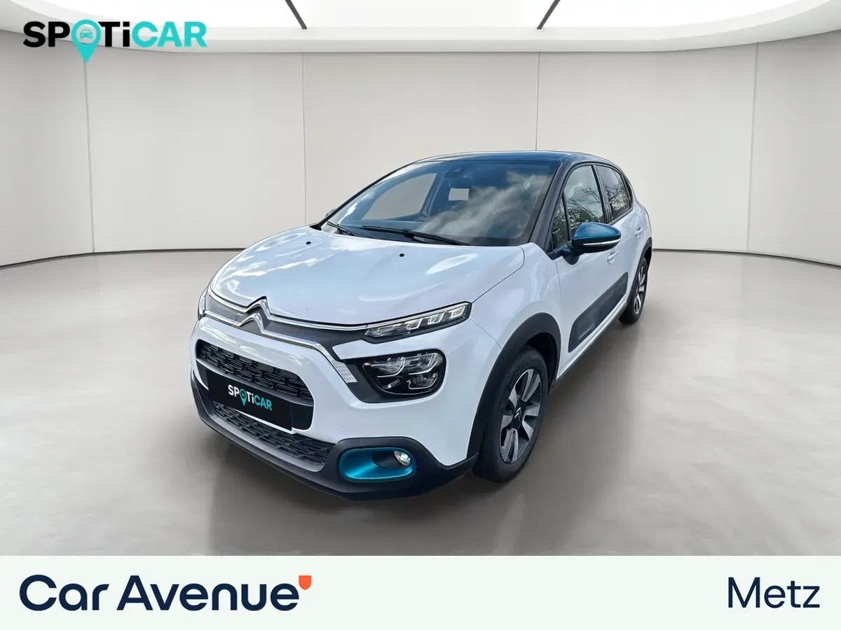 Citroën C3 blanc d'occasion