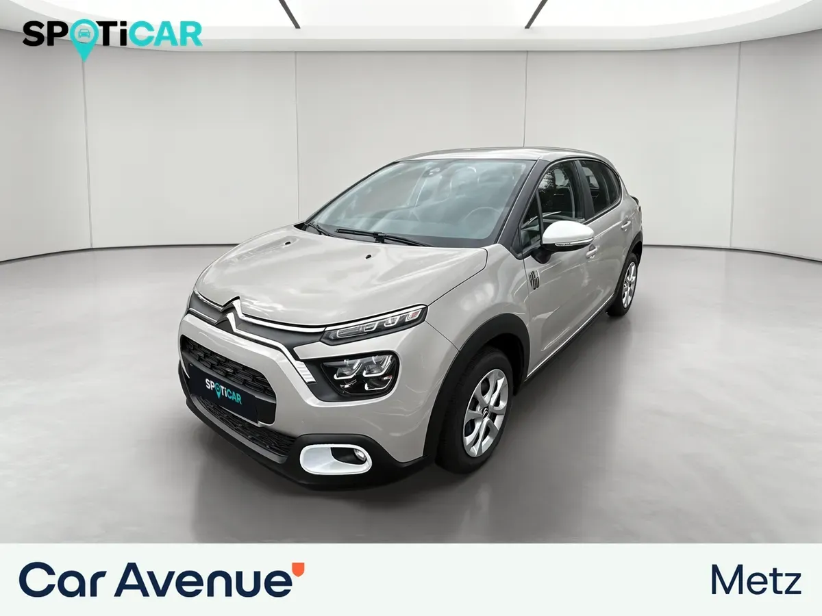 Citroën C3 beige d'occasion