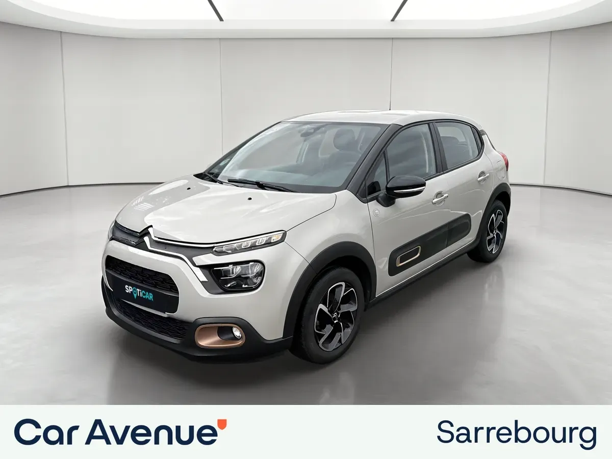 Citroën C3 beige d'occasion