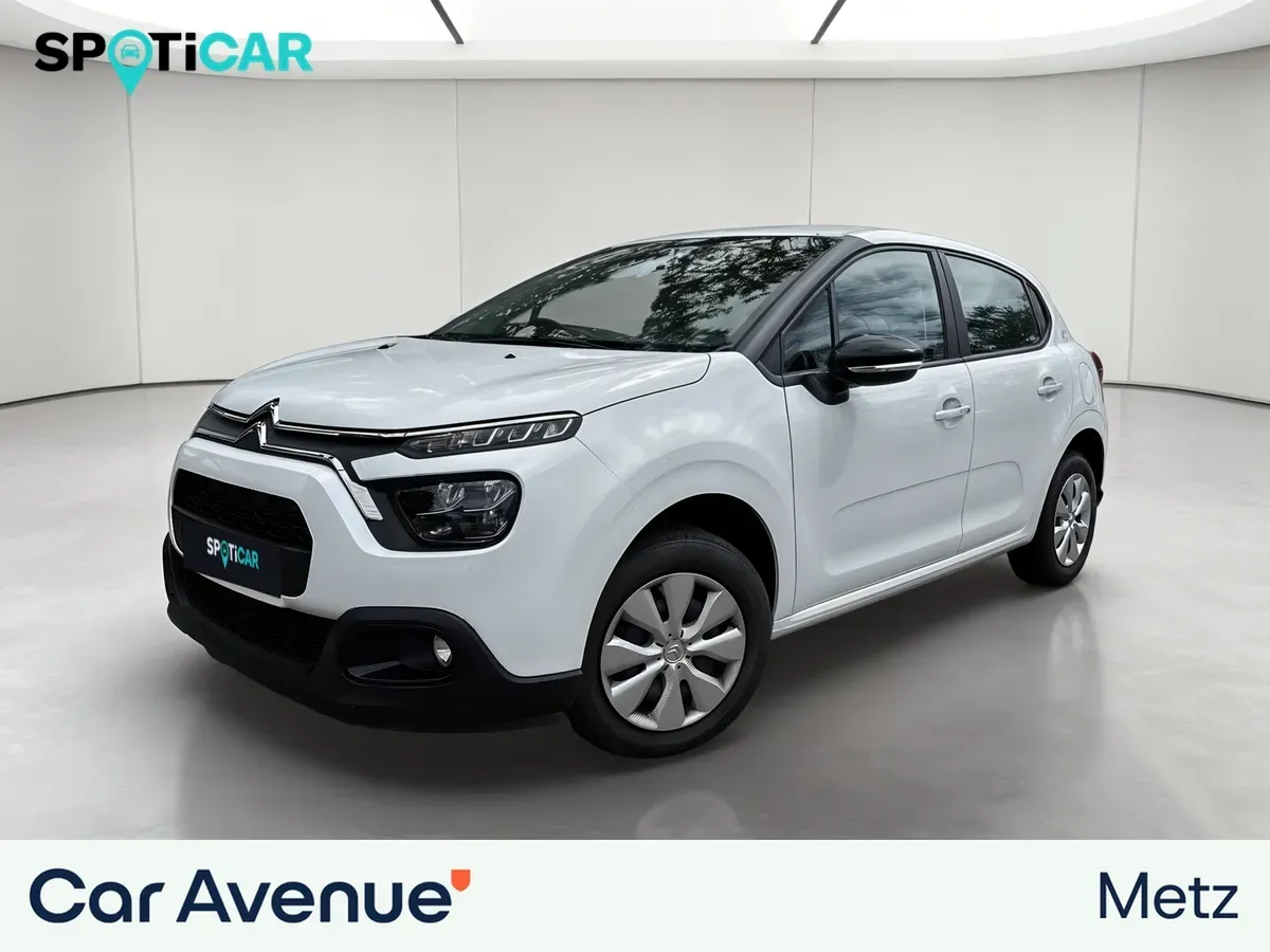 Citroën C3 blanc banquise d'occasion