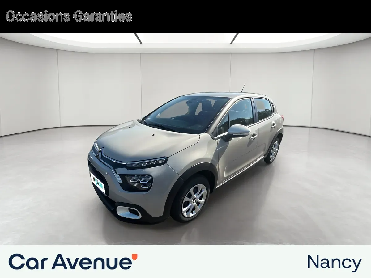 Citroën C3 beige d'occasion