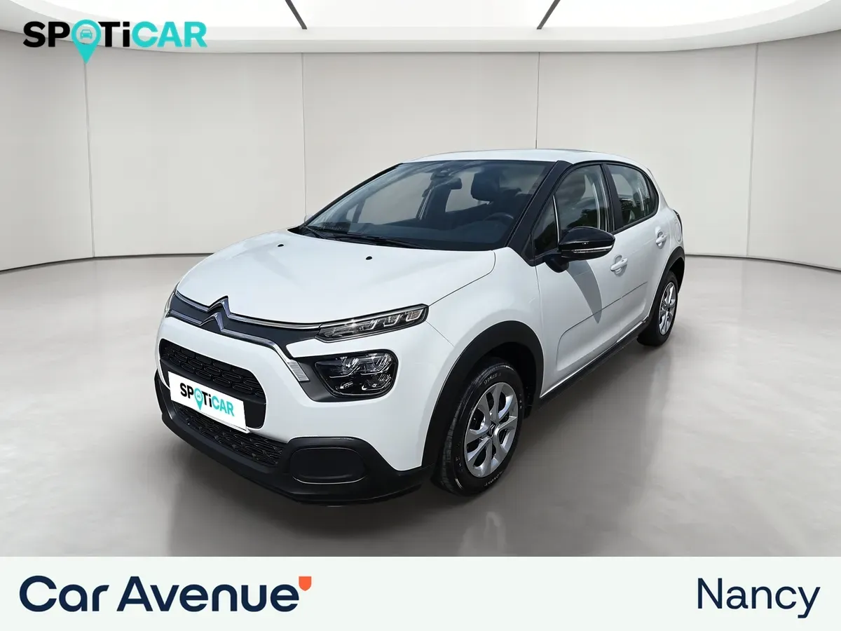 Citroën C3 blanc banquise d'occasion