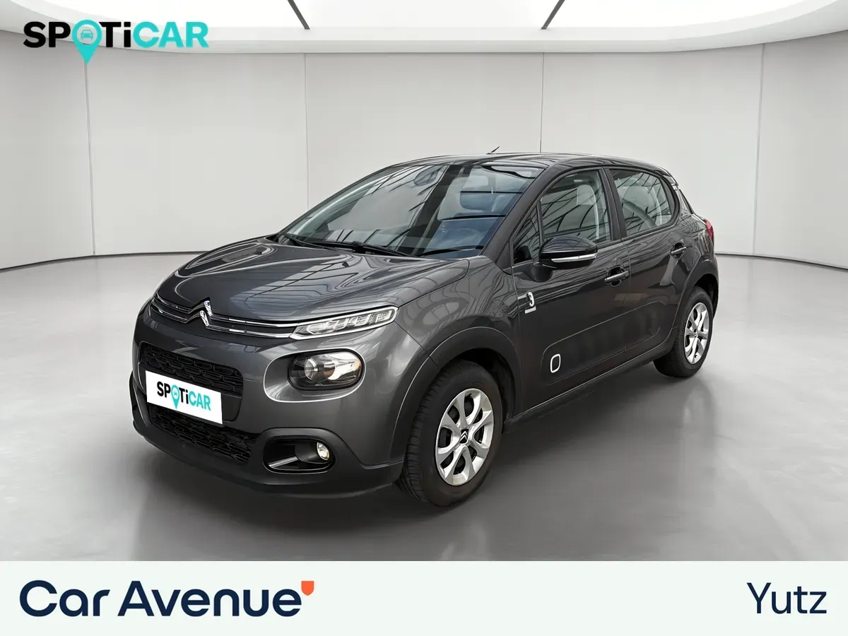 Citroën C3 gris d'occasion