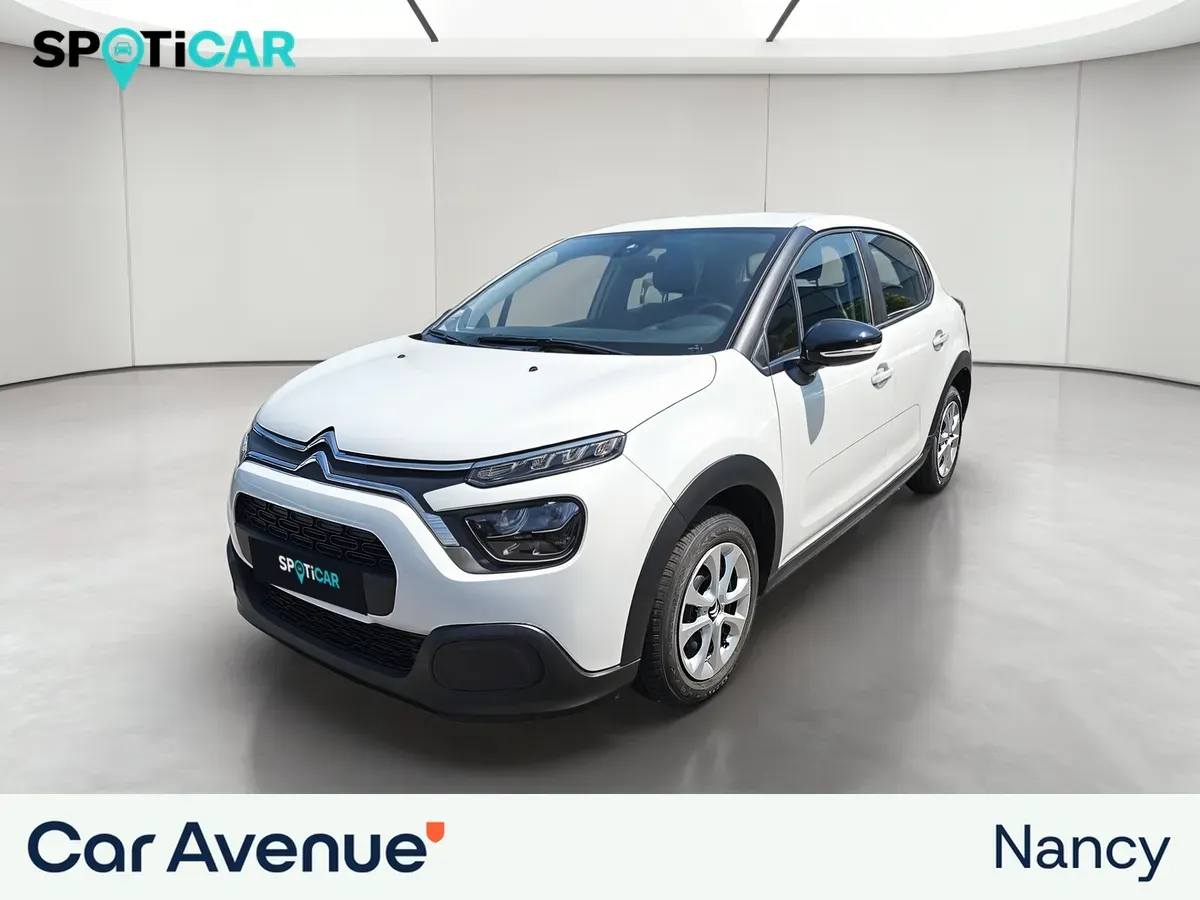 Citroën C3 blanc banquise d'occasion