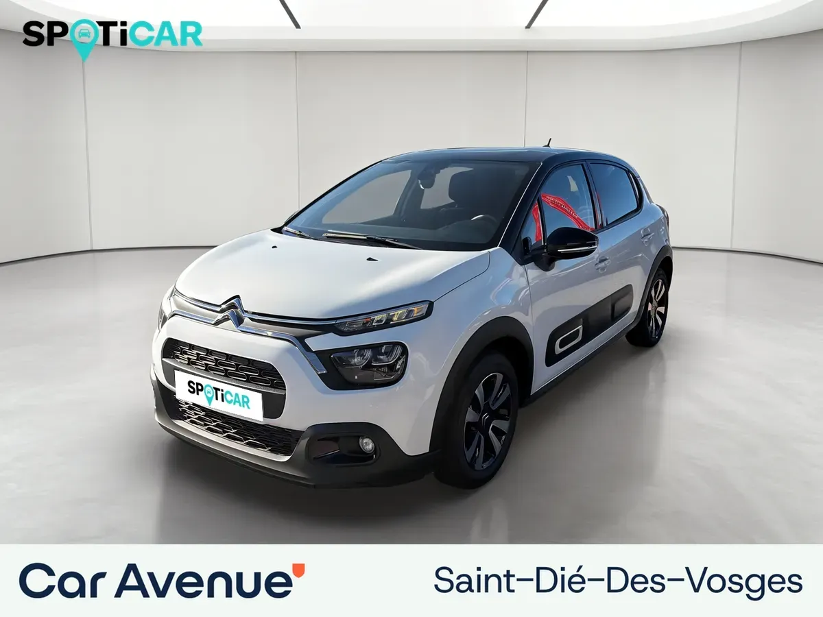 Citroën C3 blanc banquise d'occasion