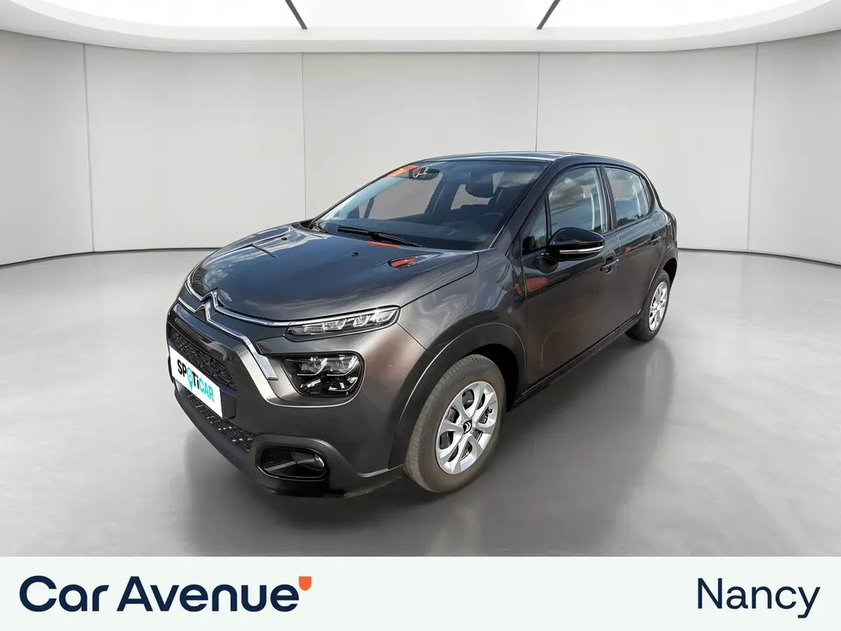 Citroën C3 gris platinium (m) d'occasion
