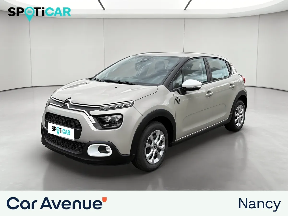 Citroën C3 beige d'occasion