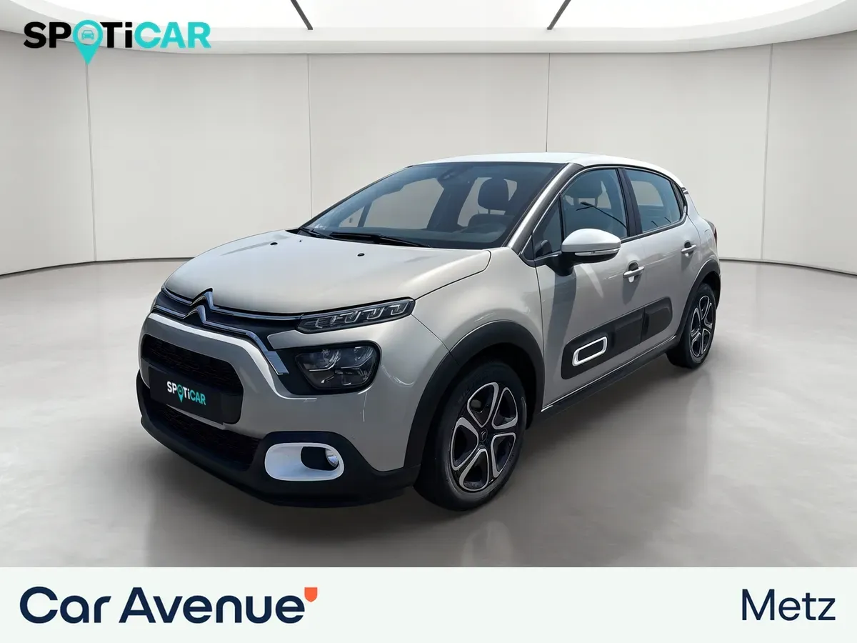 Citroën C3 beige d'occasion