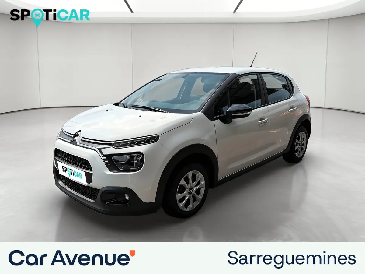 Citroën C3 blanc banquise d'occasion
