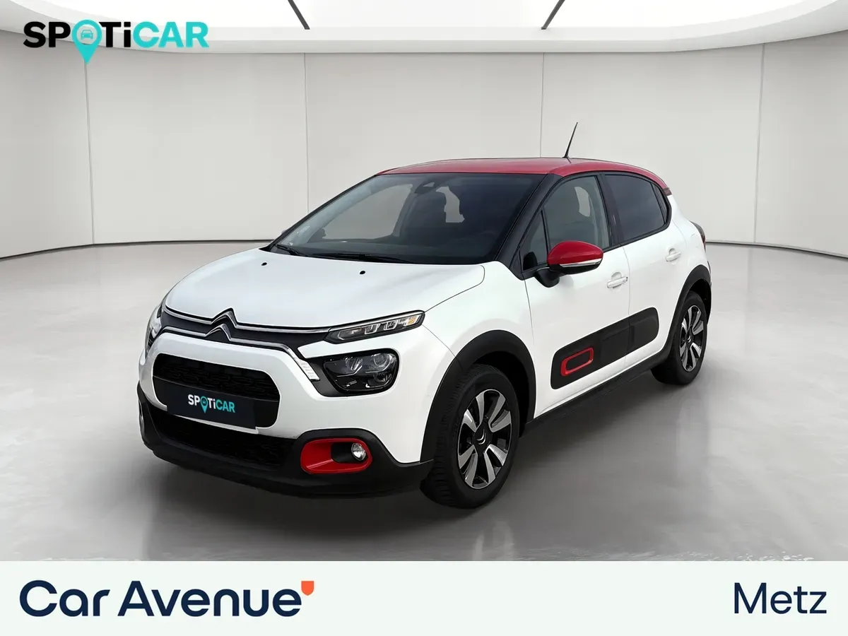 Citroën C3 blanc banquise d'occasion