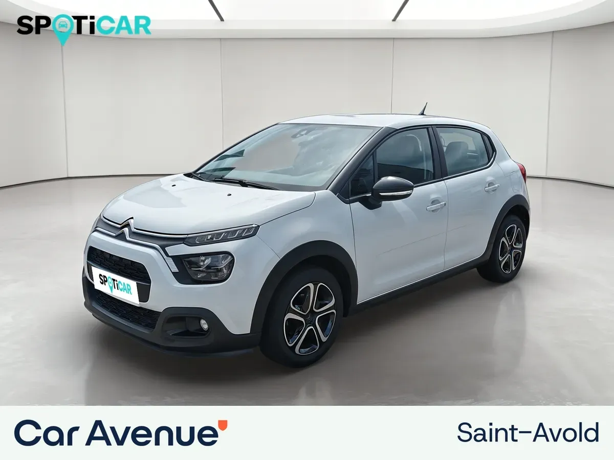 Citroën C3 blanc d'occasion