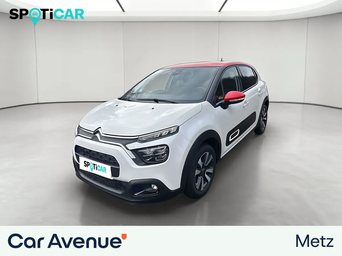 Citroën C3 blanc banquise d'occasion