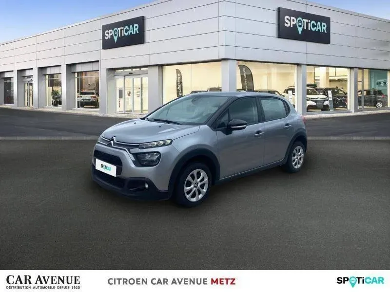 Citroën C3 gris platinium (m) d'occasion