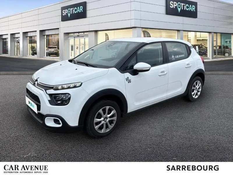Citroën C3 blanc d'occasion