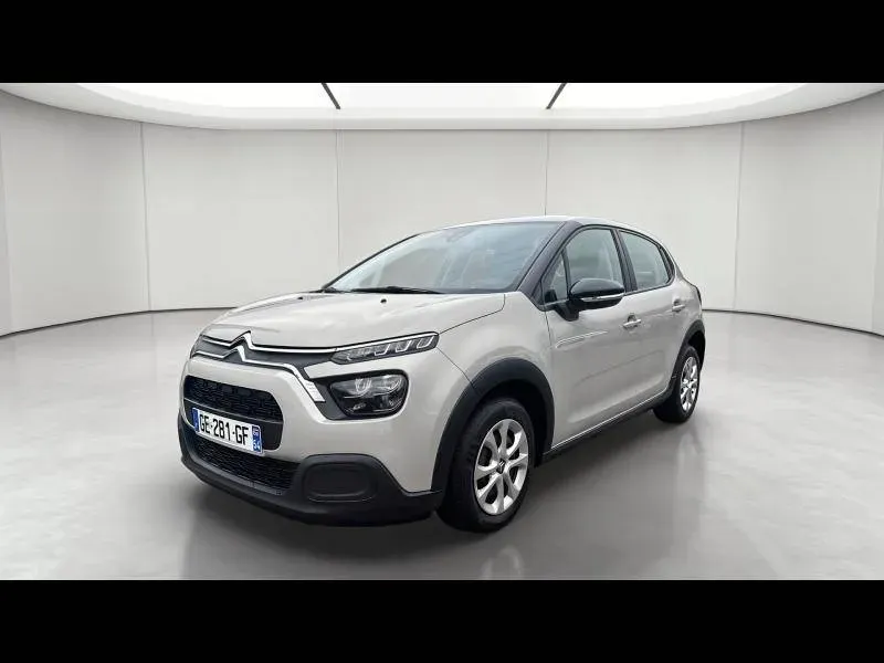 Citroën C3 beige d'occasion