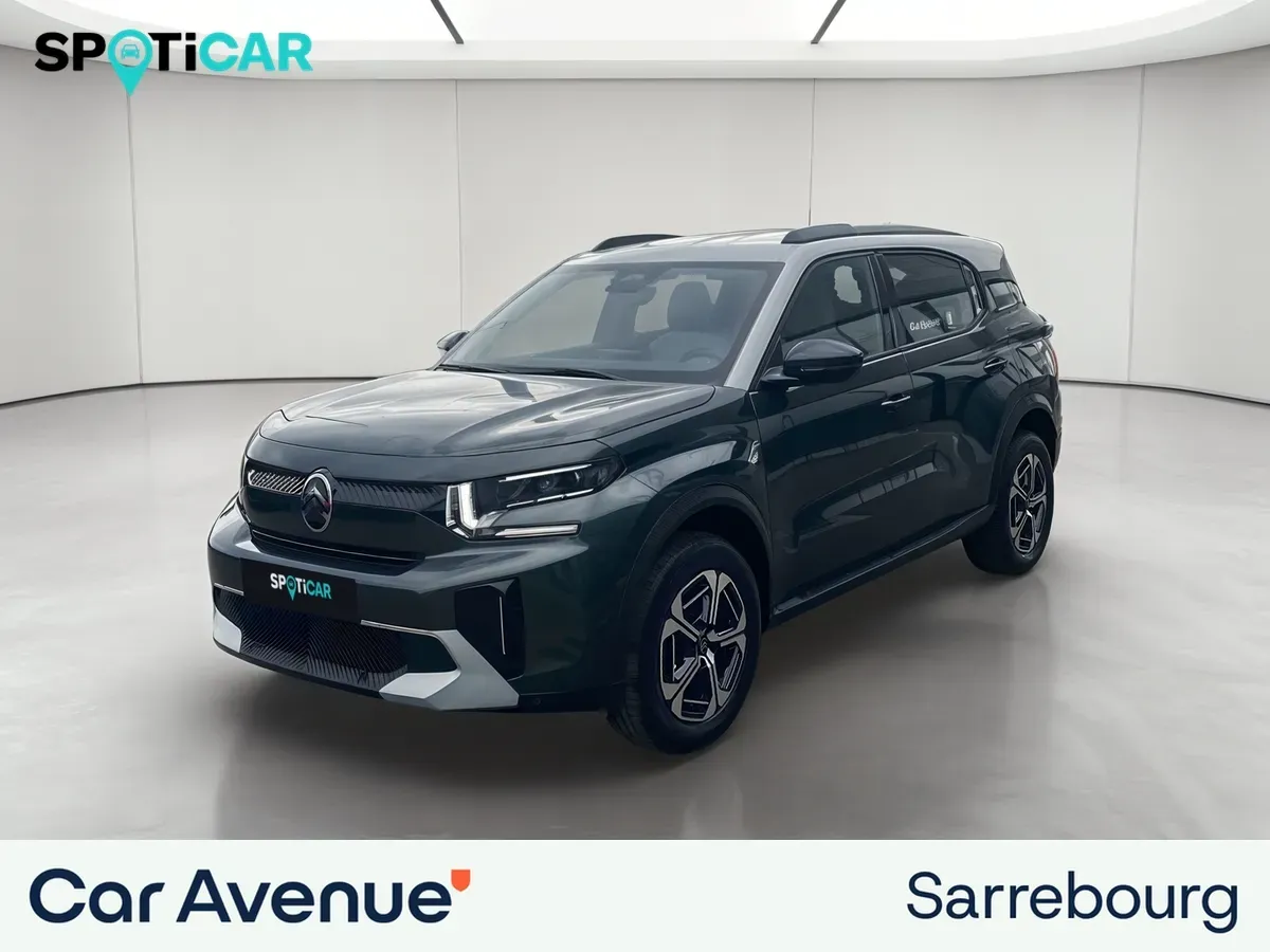 Citroën C3 Aircross vert montana (m) + blanc opale neuf