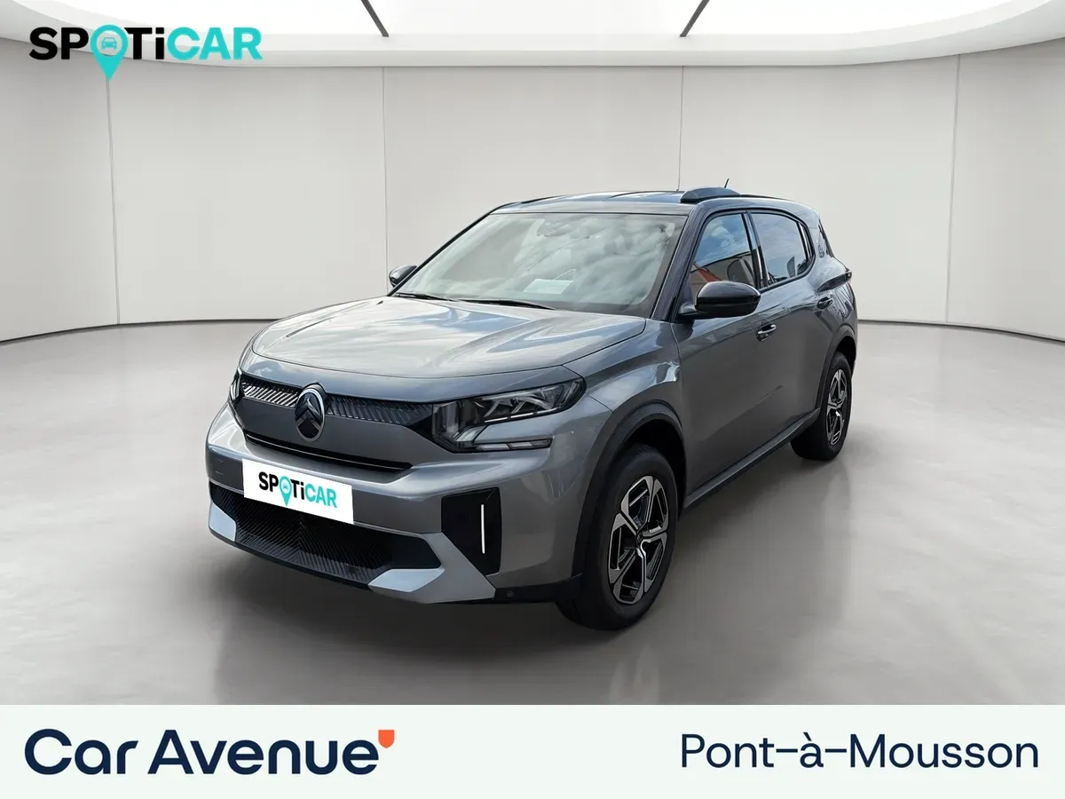 Citroën C3 Aircross gris mercury (m) + noir perla nera neuf
