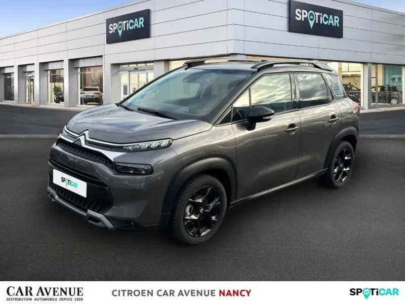 Citroën C3 Aircross gris platinium (m) - perla nera d'occasion