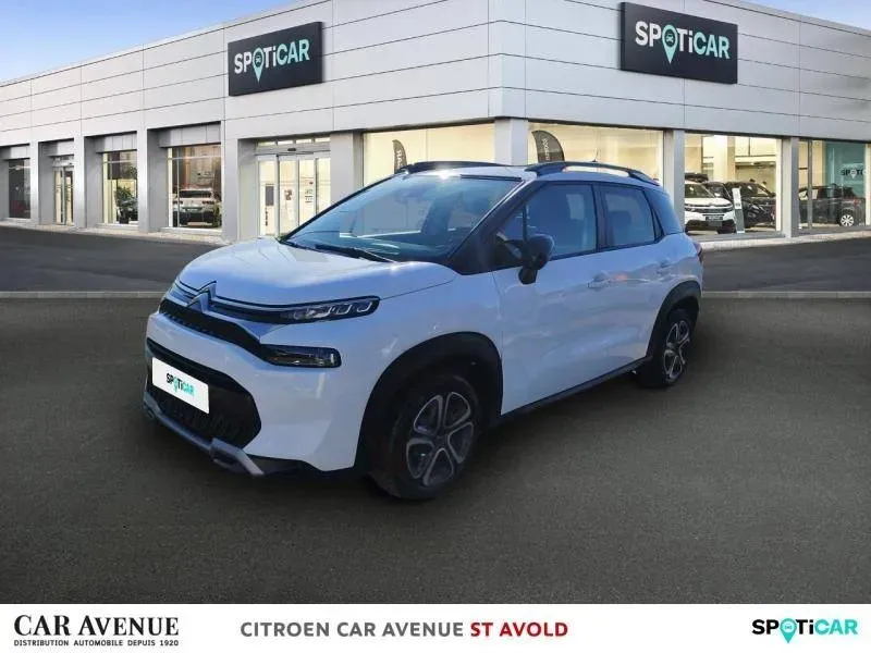 Citroën C3 Aircross blanc banquise (o) + noir perla nera d'occasion