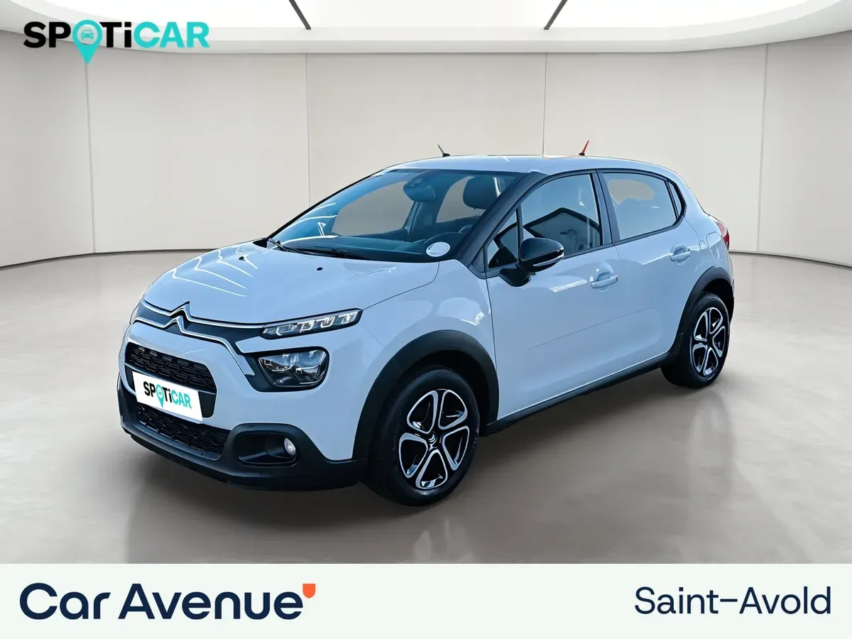 Citroën C3 blanc banquise d'occasion