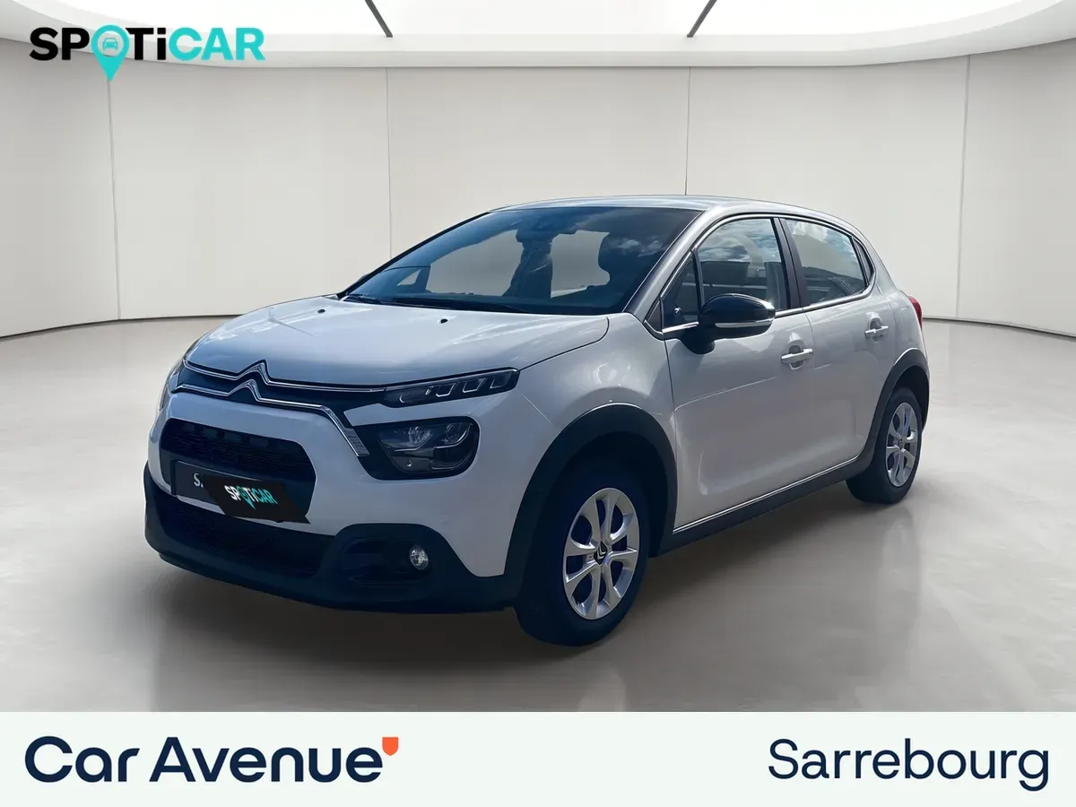 Citroën C3 blanc d'occasion