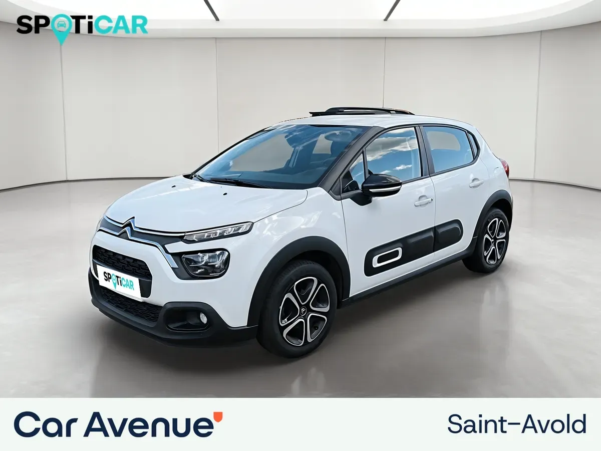 Citroën C3 blanc d'occasion