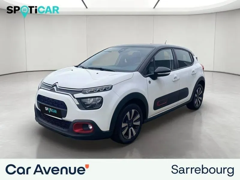 Citroën C3 blanc banquise d'occasion