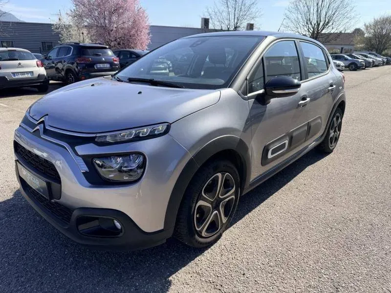 Citroën C3 gris acier (m) - noir onyx d'occasion