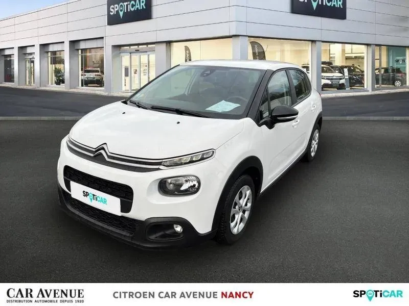 Citroën C3 blanc banquise d'occasion