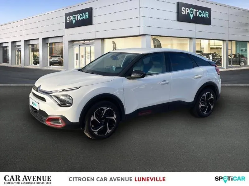 Citroën C4 blanc banquise (o) d'occasion