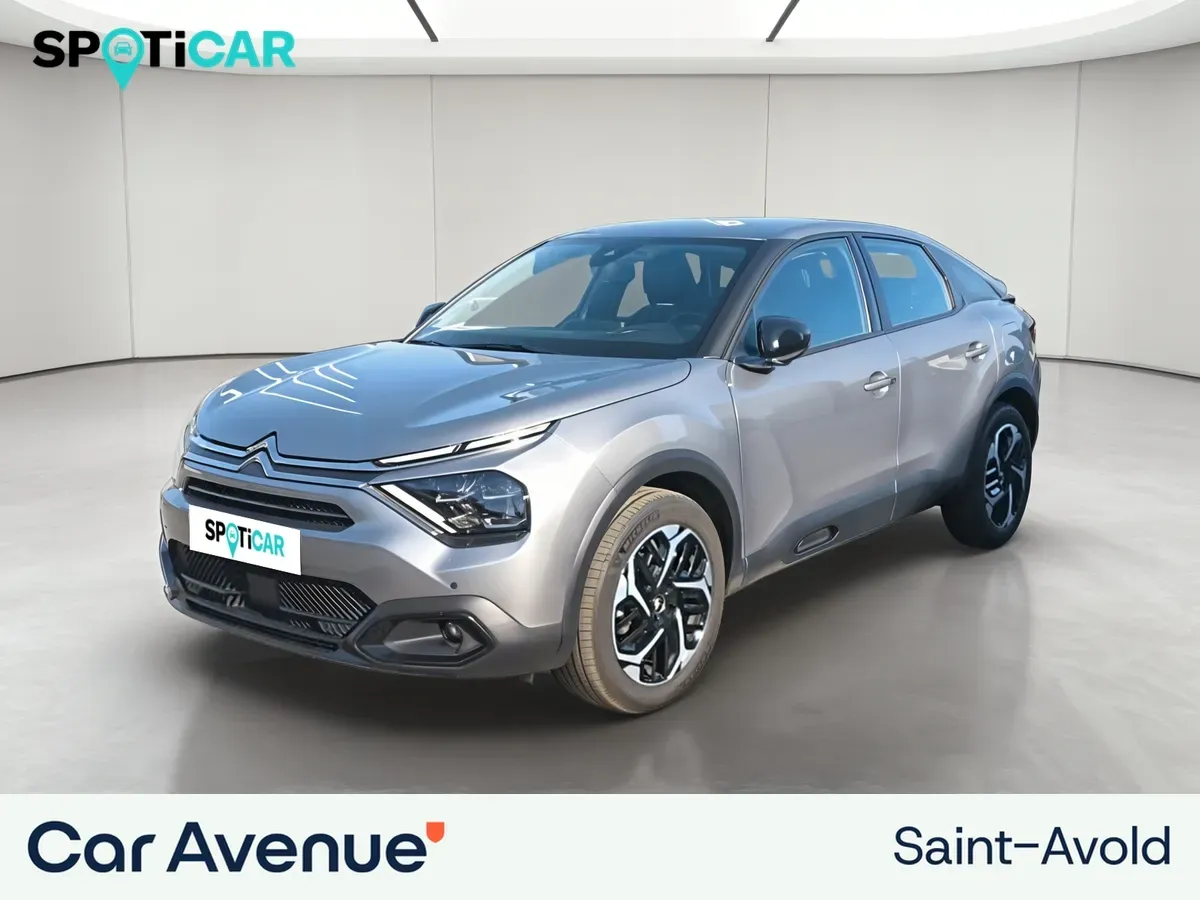 Citroën C4 gris acier (m) d'occasion