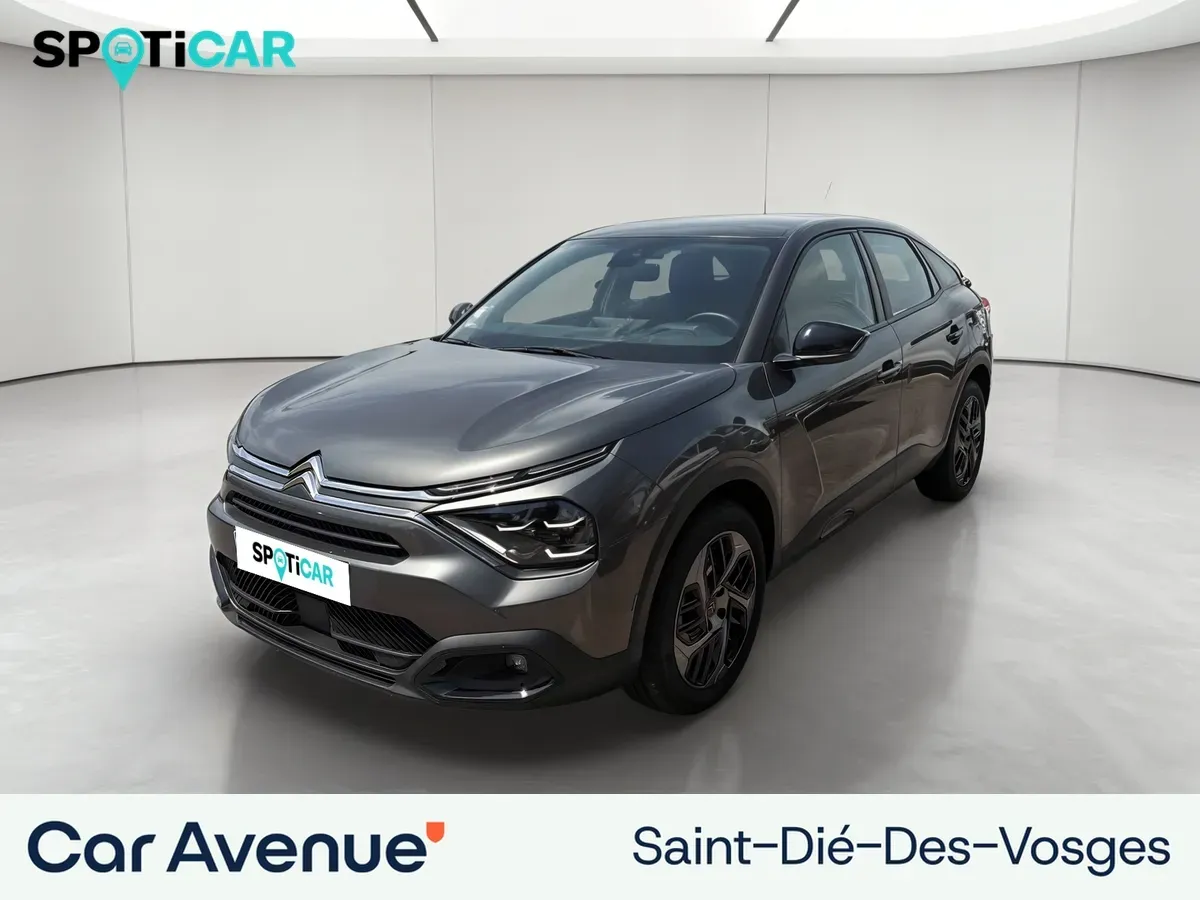 Citroën C4 gris platinium (m) d'occasion