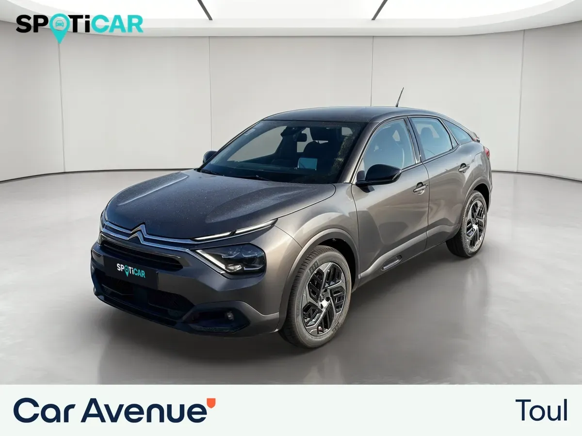 Citroën C4 gris platinium (m) d'occasion