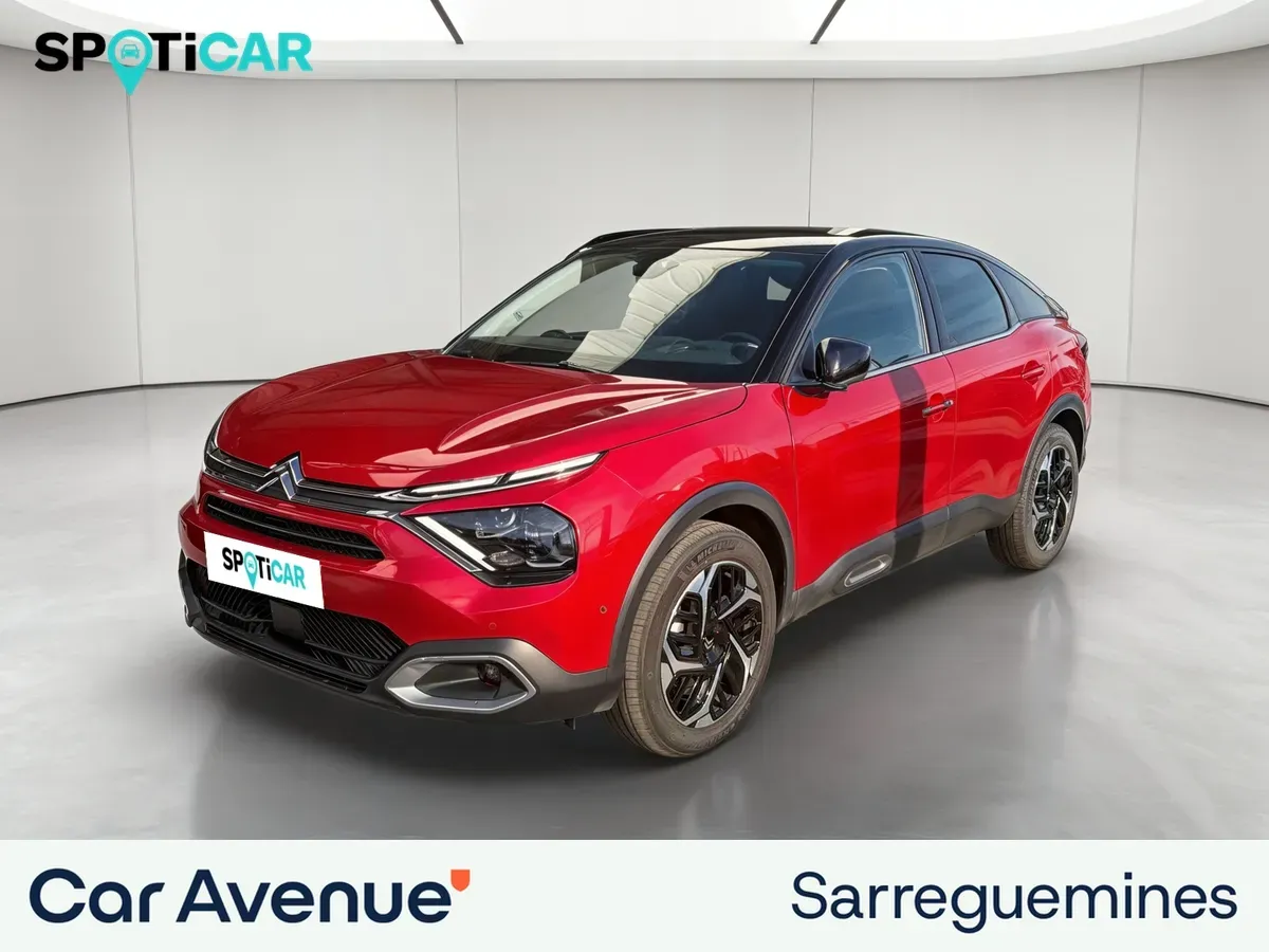 Citroën C4 rouge d'occasion