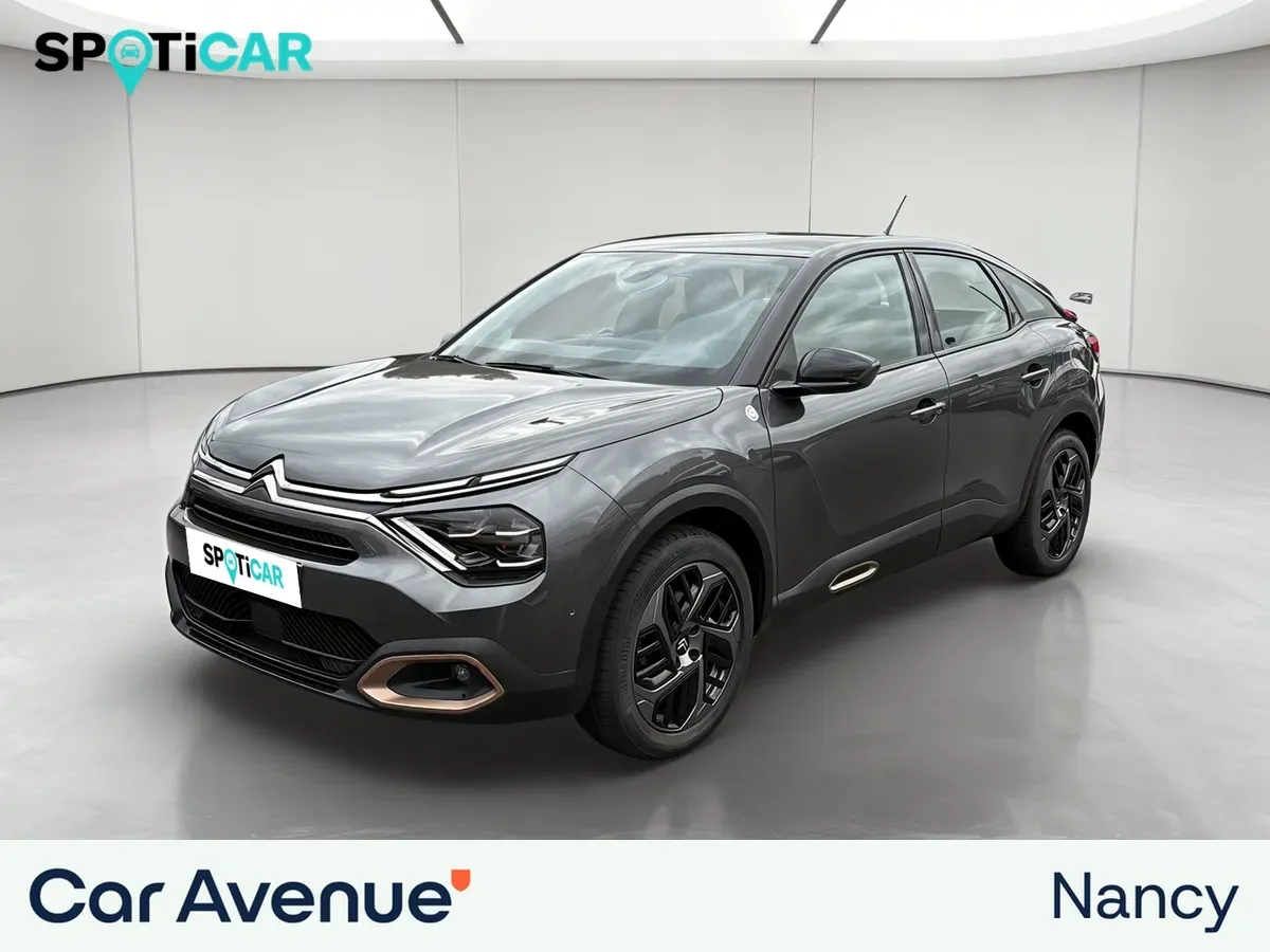 Citroën C4 gris platinium (m) d'occasion
