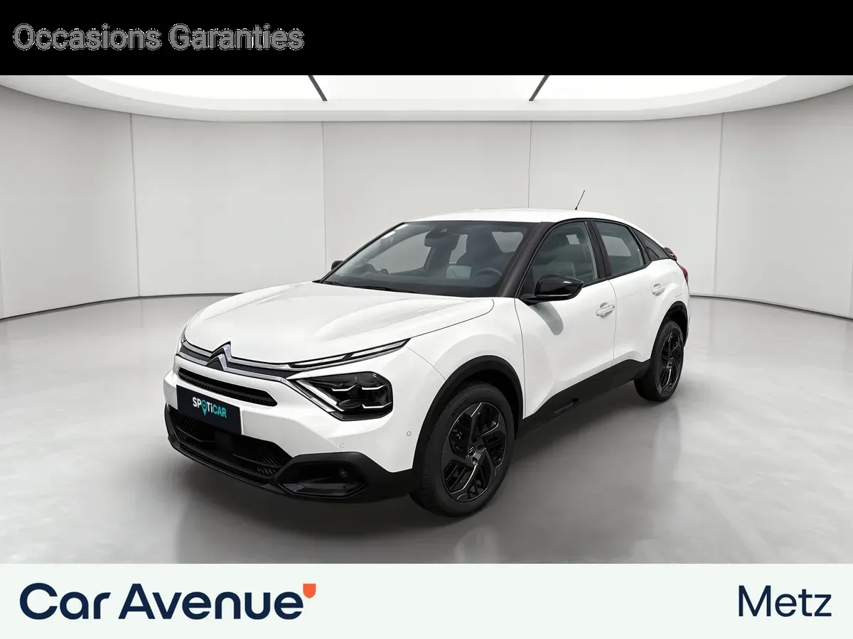 Citroën C4 blanc banquise d'occasion