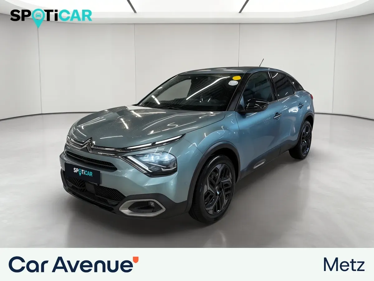 Citroën C4 bleu d'occasion