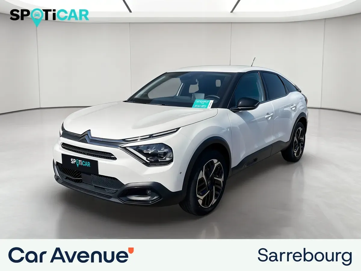 Citroën C4 blanc banquise (o) d'occasion