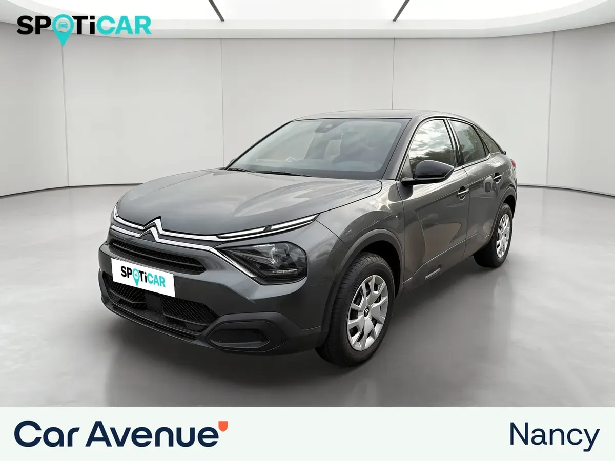 Citroën C4 gris platinium (m) d'occasion