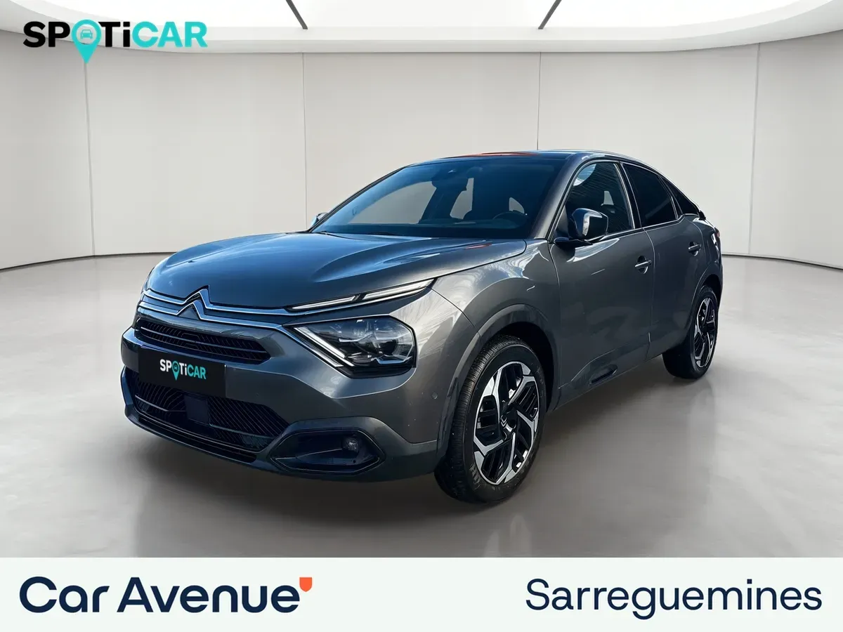 Citroën C4 gris platinium (m) d'occasion