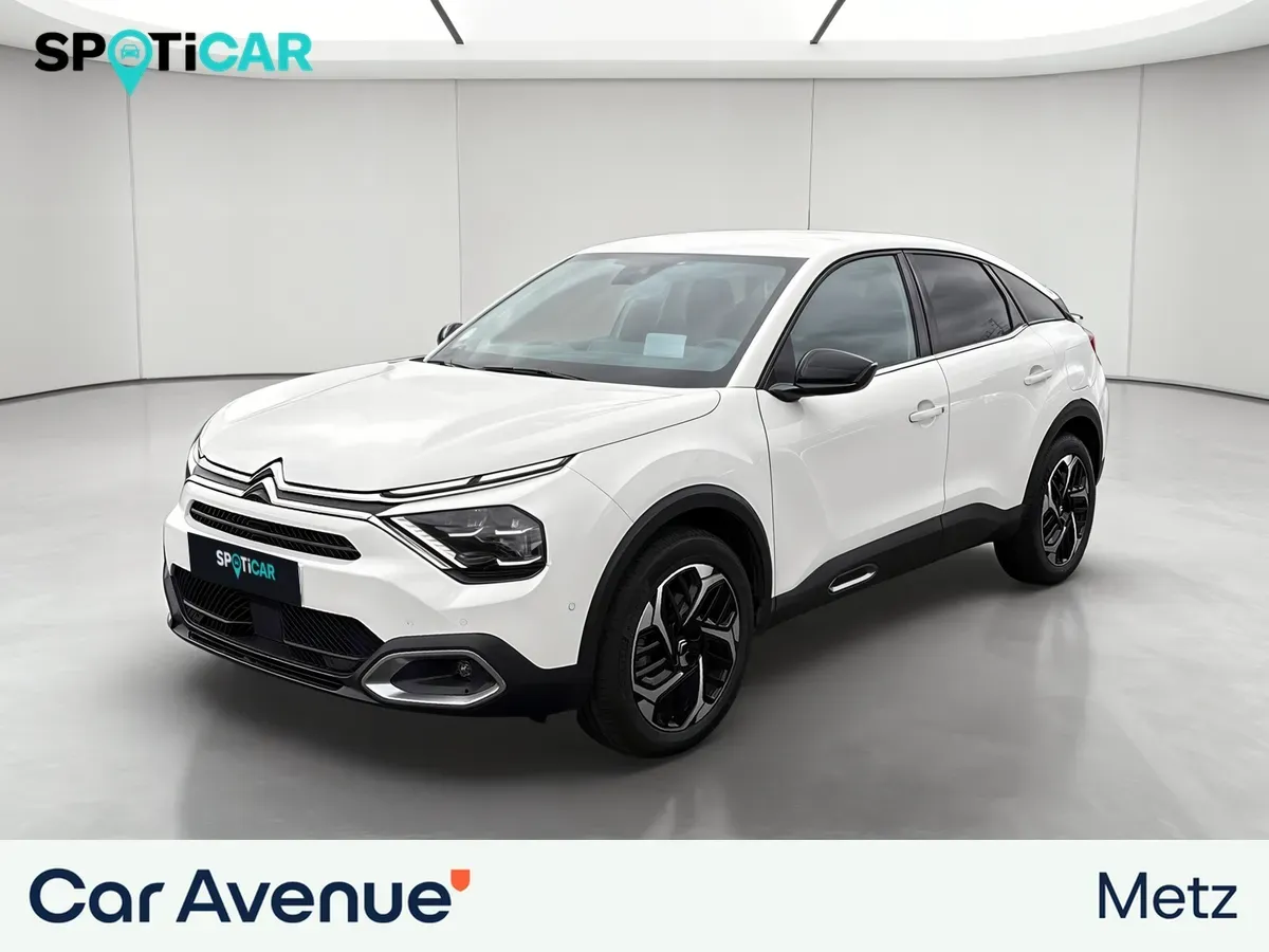 Citroën C4 blanc d'occasion