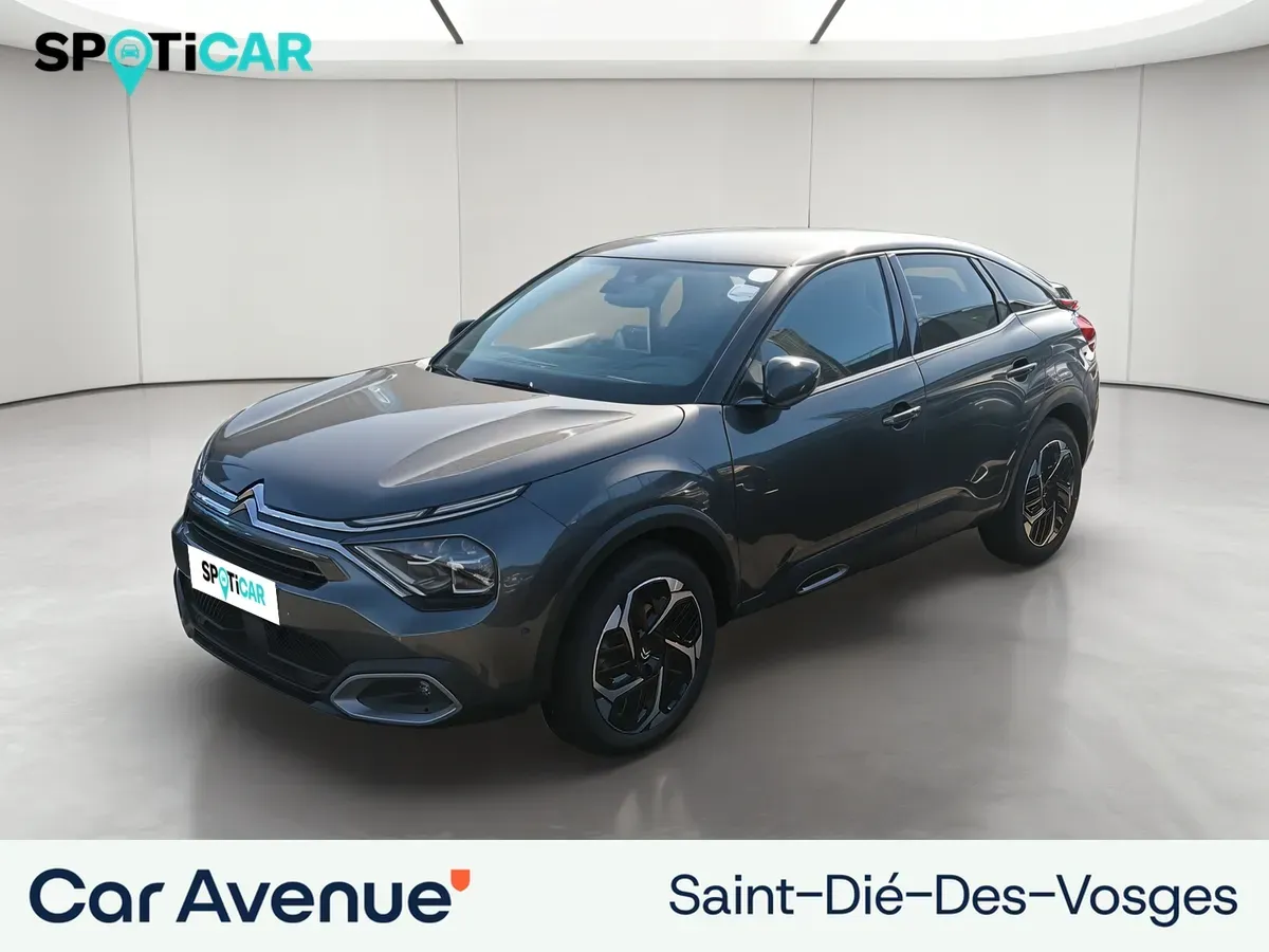 Citroën C4 gris platinium (metallisee) d'occasion